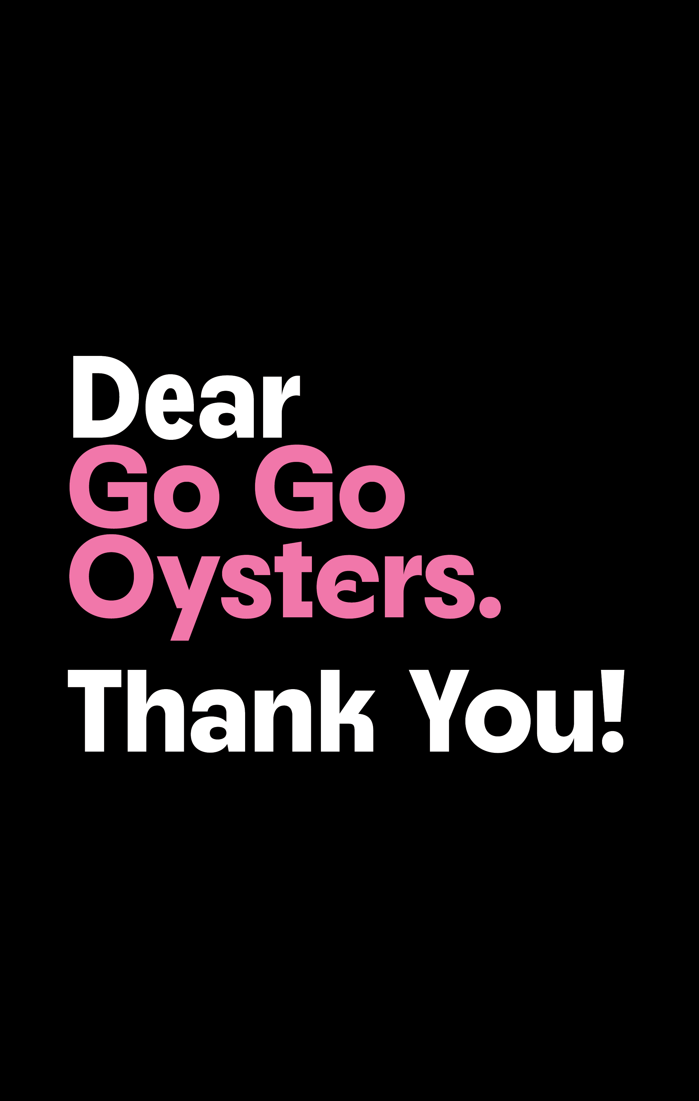 Go Go Oysters Brand & Design