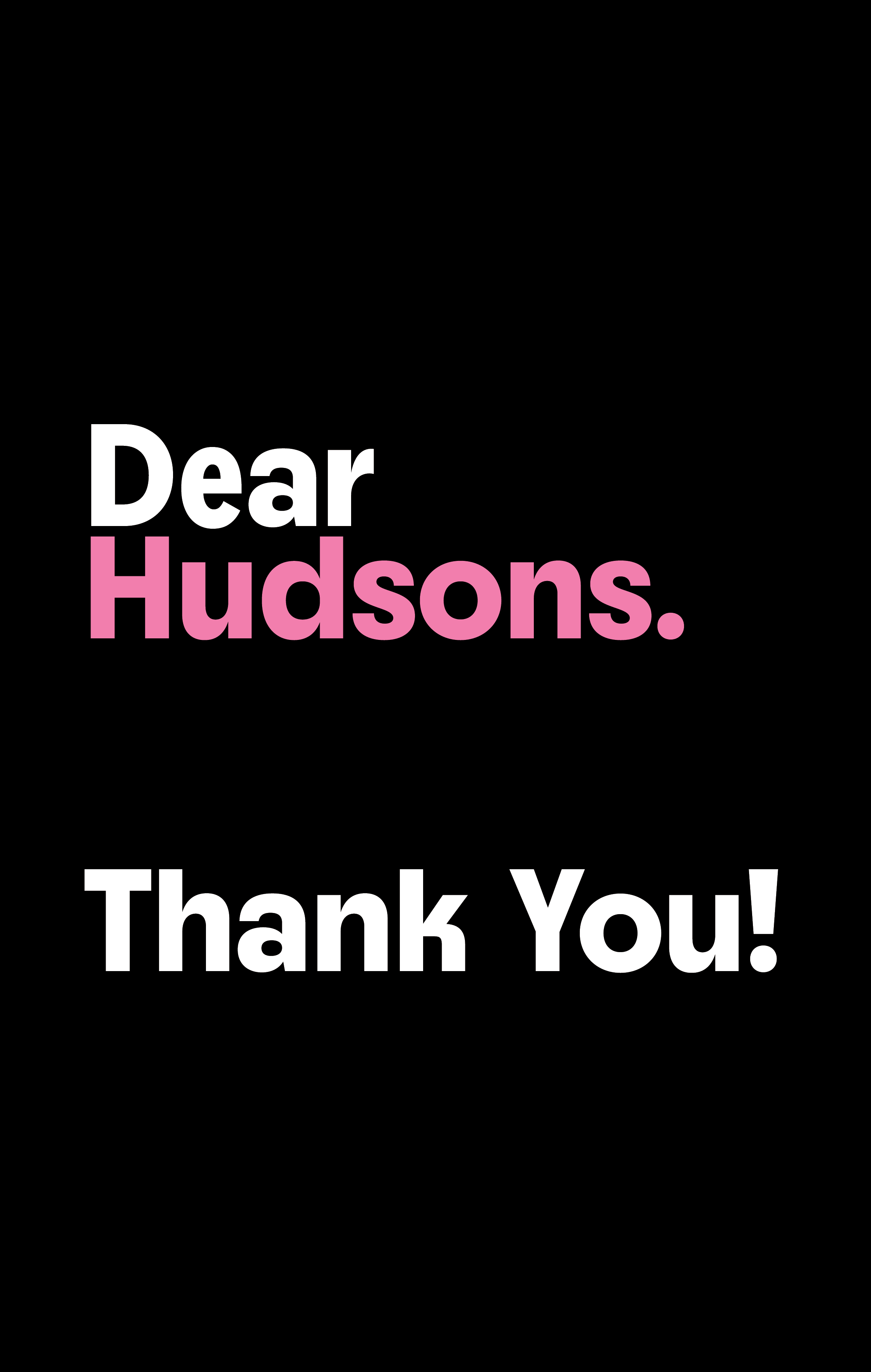 Hudsons Brand Design